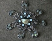 Magical Fairy Necklace: "Faerie Star of the Moon"