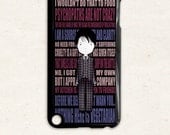 iPod touch 5th gen. case cute Hannibal Lecter / Hannibal quotes
