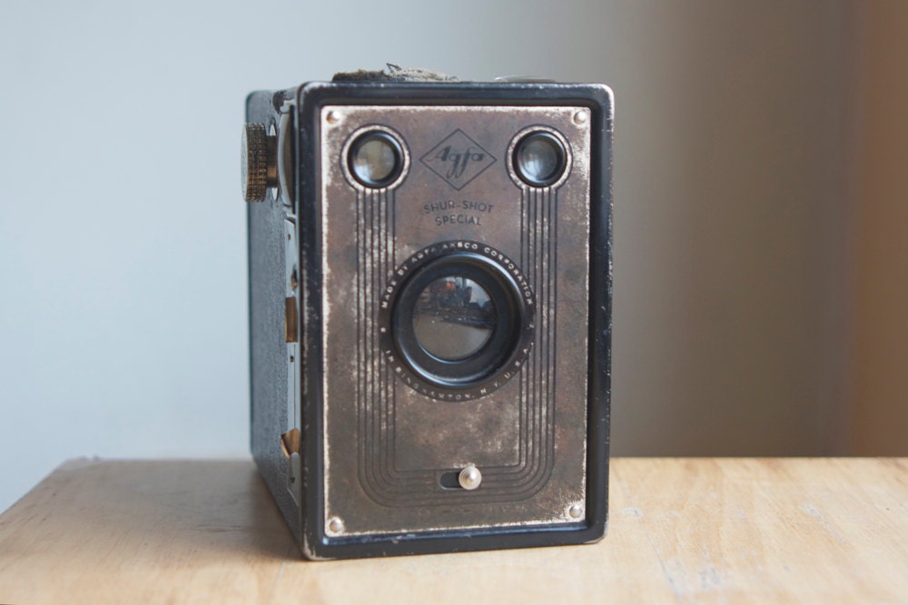 Camera, Agfa Shur Shot Special, Art Deco