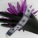 Lilac Windows Bracelet - Twin Beads Beading Pattern Tutorial
