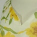 Reserved .........1960's Dress - SILHOUETTE Vintage Yellow Carnation Silk Chiffon Cocktail Party Wiggle Frock