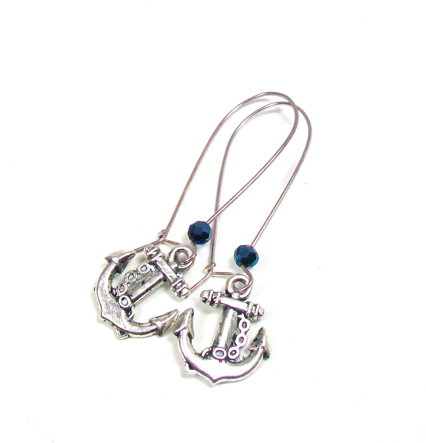 Anchor Earrings on Anchor Earrings Nautical Earrings Anchor Jewelry By Prdgy On Etsy