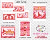Red Orange and Pink Elmo- DIY Printable Party Package Il_170x135