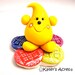RESERVED - Dancing Dots Parker - Polymer Clay Storybook Scene
