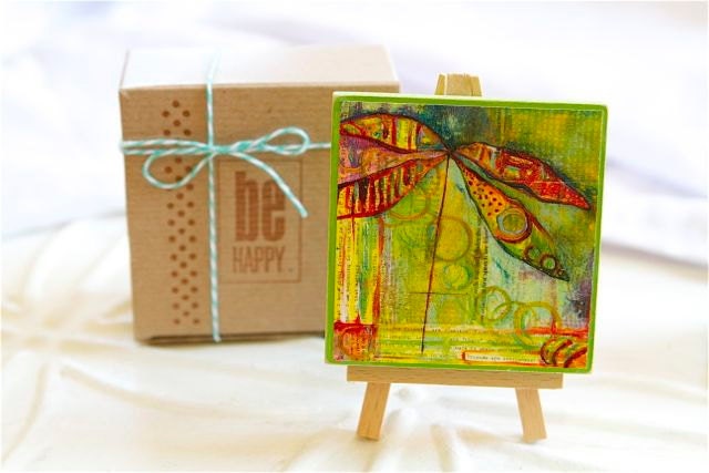 Dragonfly & Friendship Artwork titled, "Friends are Everywhere"