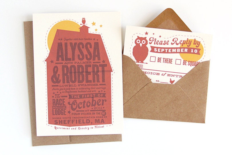 Custom (From Scratch) Wedding Invitation Design