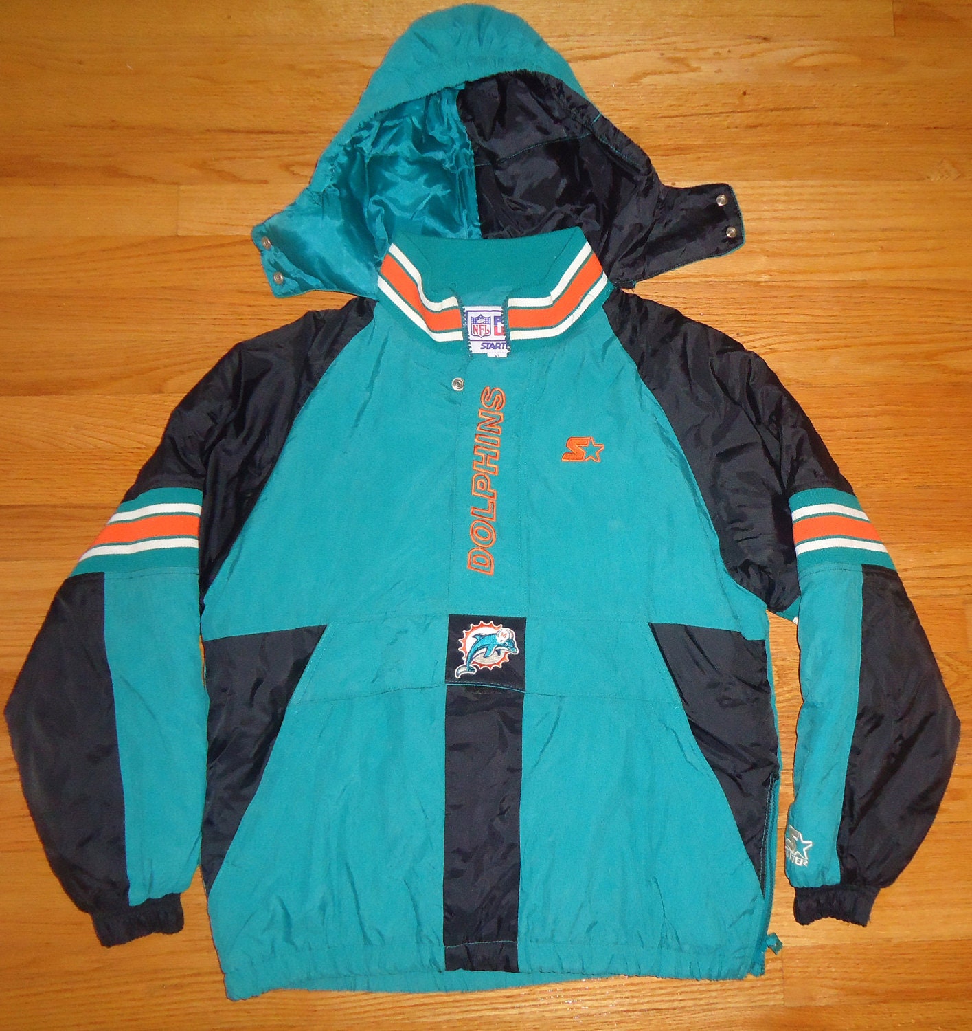 Vintage miami dolphins starter jacket