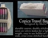 Copic Marker Canvas Travel Bag with Zipper Bag  Sketch Ciao 72 count
