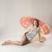 Vintage 1930s Swimaway Swimsuit Maillot Floral One Piece Summer Fashions 1940s