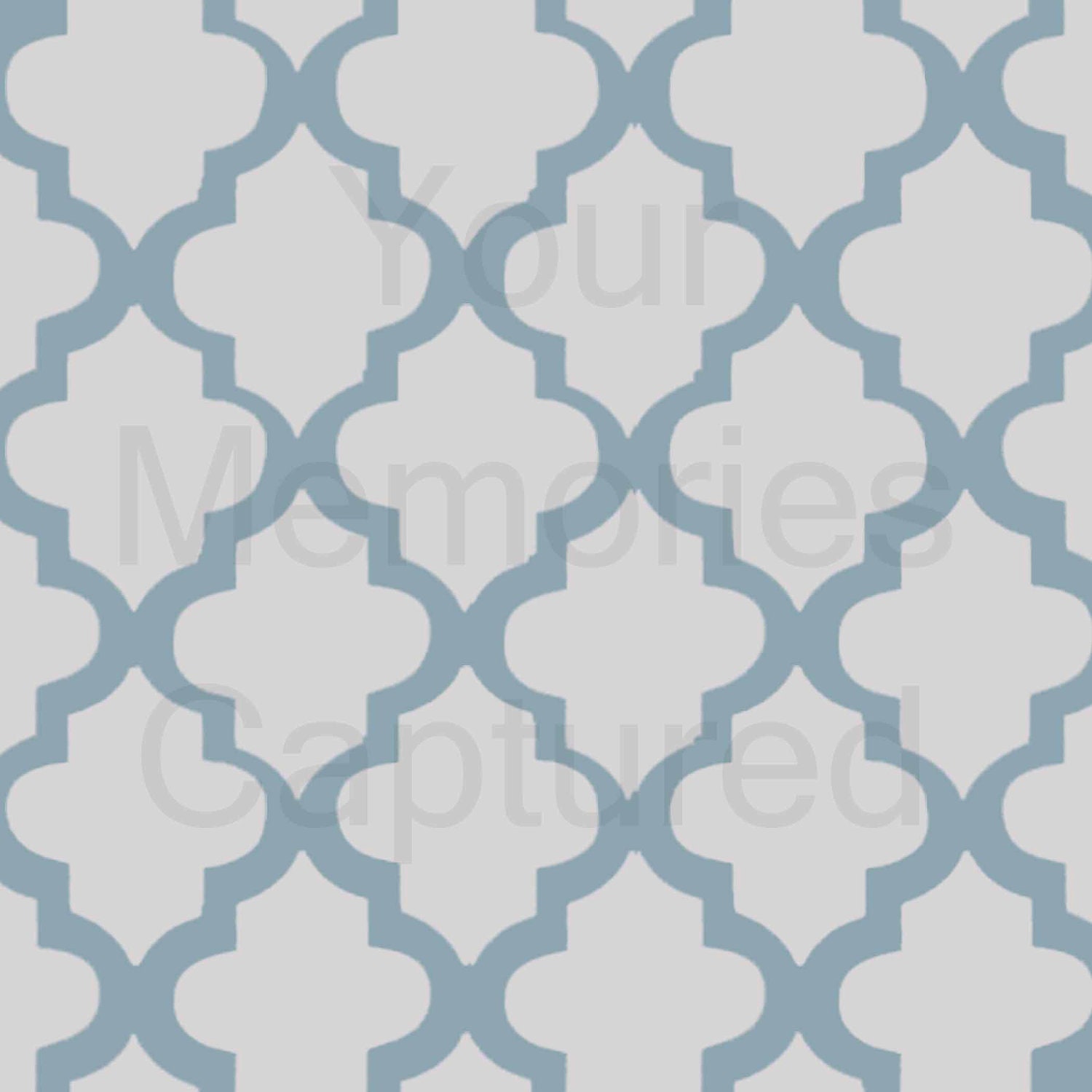 Moroccan Tile Pattern Reusable Stencil - for fabric, wood, paper, canvas, walls - 11x11