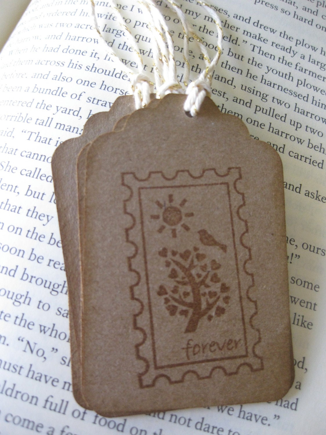 Clearance--Forever Stamp tags