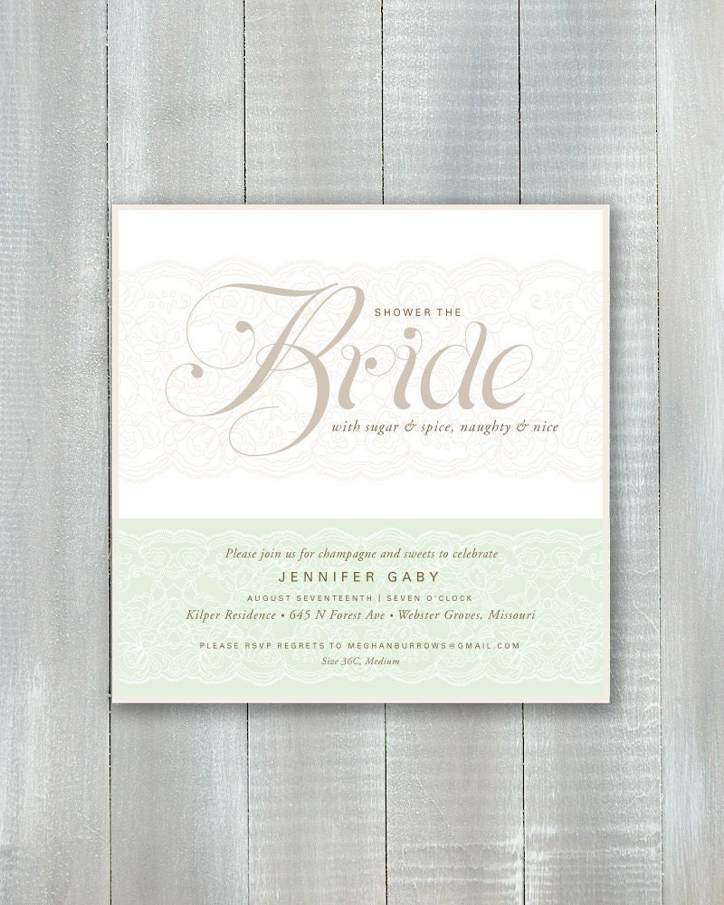 Sweet Dessert PDF Invitation