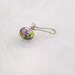 Handmade Glass Phone Charm Glass Bead Zipper Pull Purse Charm