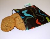 Reusable  Snack Bag - Moustache