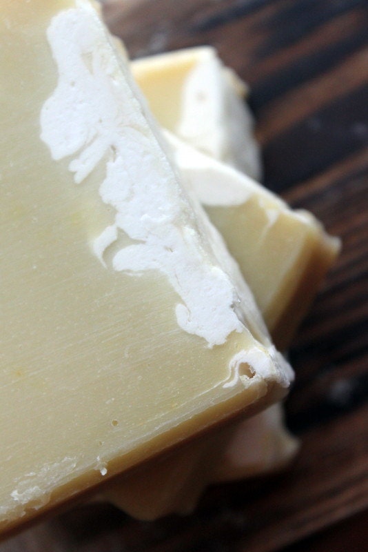 SALE Lemon Meringue Pie- Olive Oil Soap