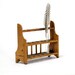 vintage wooden test tube holder
