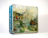 Gray Dunn Swiss Cookie Tin