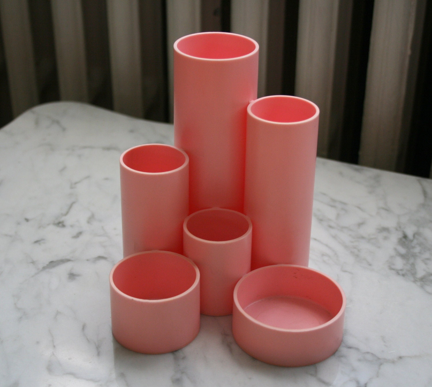 Pink Platignum Tidy Tubs Pen holder Desk Organizer