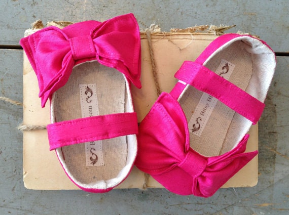 Toddler/Big Girl Shoes Soft Soled Shoes Wedding Shoes Flower Girl Shoes Spring Shoes Summer Shoes Hot Pink Shoes-Charmingly Pink