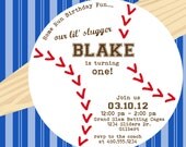 Party Printables Invitation - Baseball Invitation Birthday or Baby Shower - Fresh Chick Designs Il_170x135