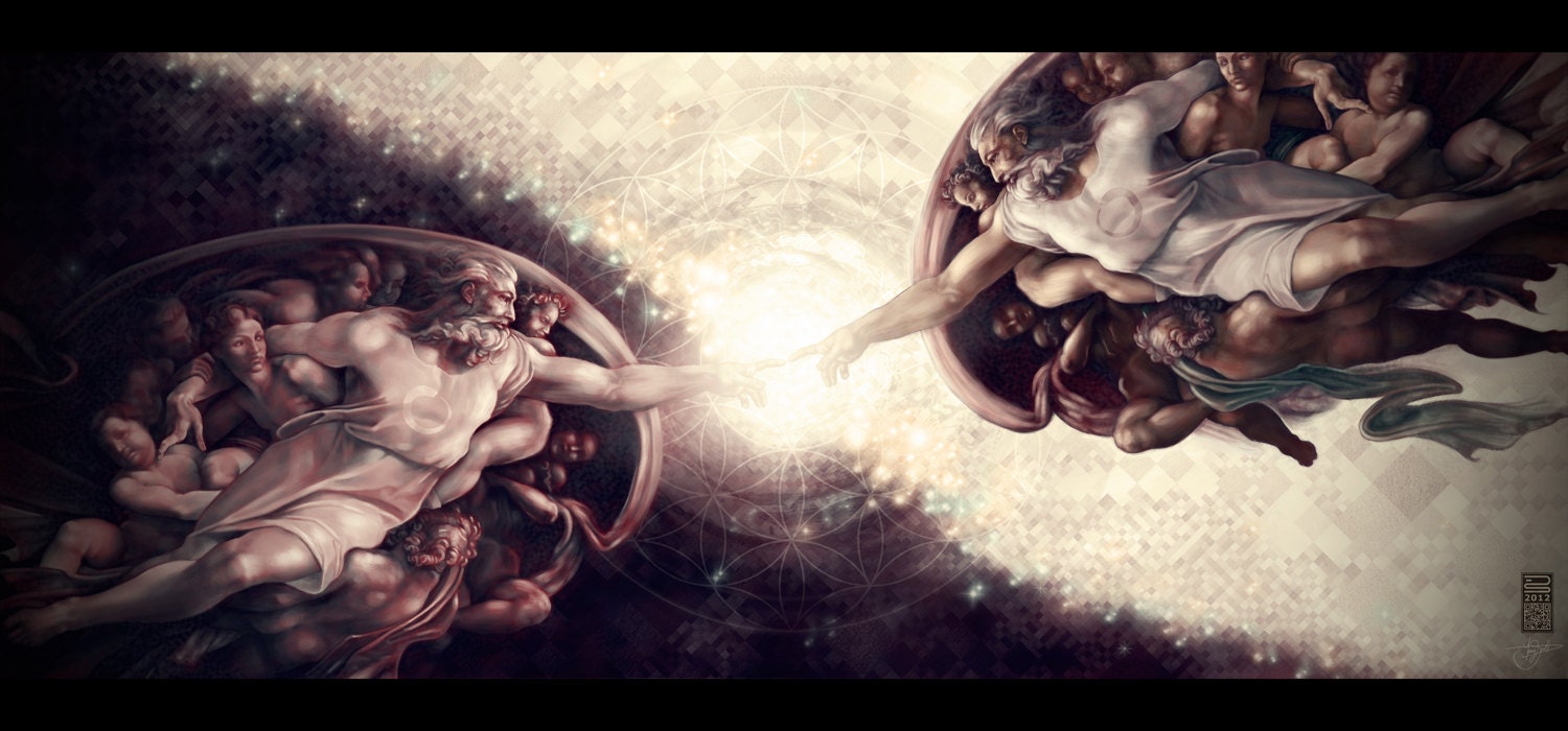 One - 18X45 Large Art Print