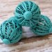 RESERVED Set of 6 Aqua or Custom Choice of Finish Wire Knobs or Pulls Industrial Cottage Chic for Drawers Cabinets Armoire Rustic Chic