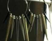 Heavy Metal Spike Earrings - Lead and Nickel Free