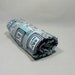 Baby Blanket . Train Blanket . Boy . Toddler Blanket . Modern Baby Blanket . Blue and Grey