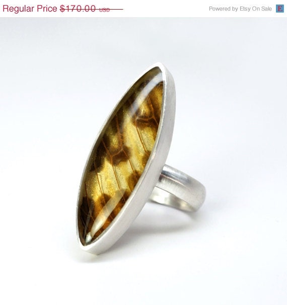25%OFF Marquise Wing Ring