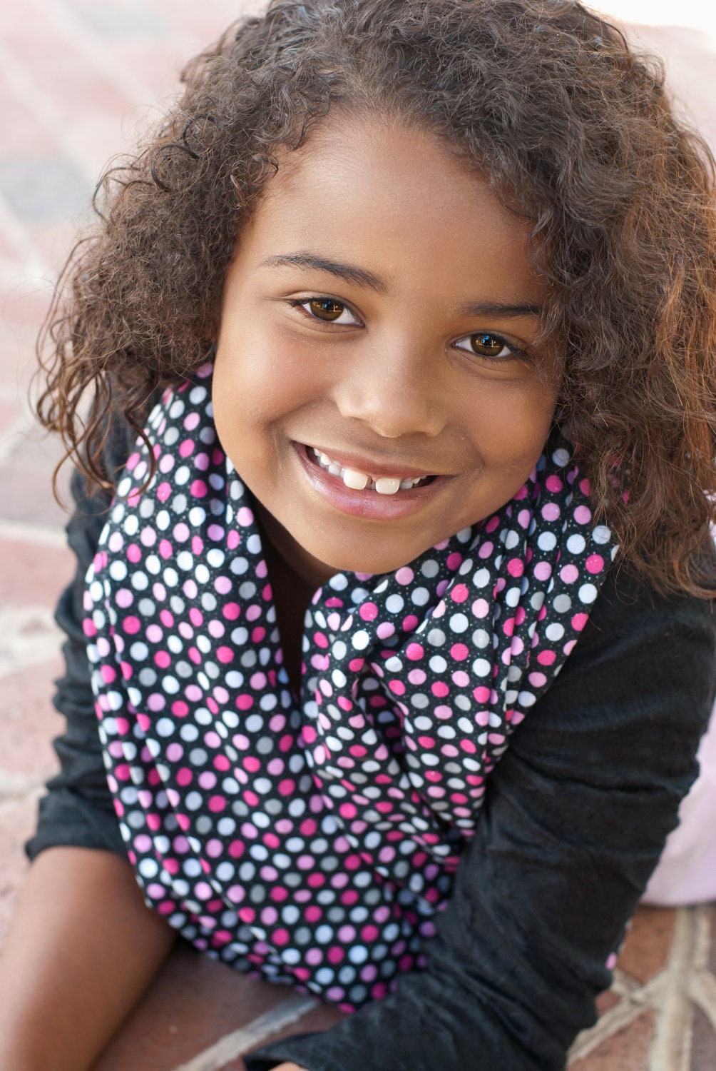 Sparkle Dot Loop Scarf - Multiple Styling Options