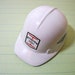 White Metal Hard Hat Paper Weight Bethlehem Steel Great For Your Office