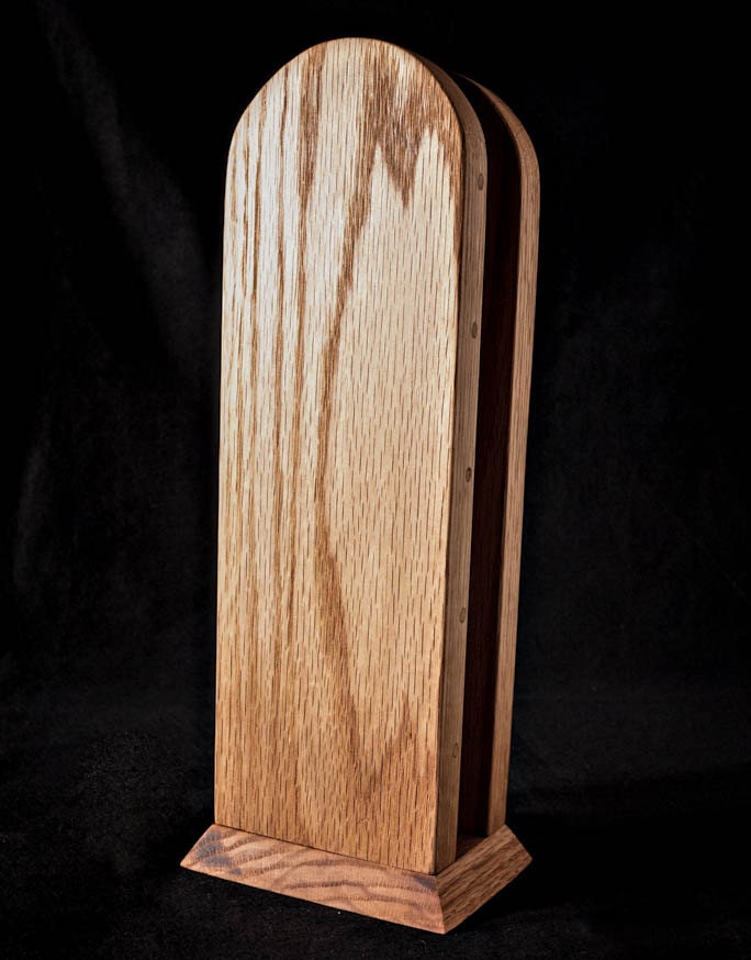 12" Headphone Stand - Oak & Walnut