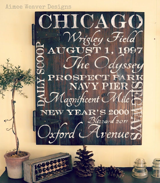 Made-to-order sign (RESERVED)