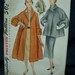 UNCUT 1951 Coat Topper Simplicity 8449 Bust 30