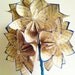 A Dozen "I Love You's" - 12 paper flowers, wedding, 1st anniversary, gifts for her, bouquet, centerpiece, origami, red rose, made to order