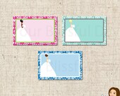 PRINTABLE Bridal Shower Label Tents (Customizable) Il_170x135