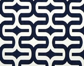 Coming Soon - Shower Curtain - Navy Blue Shower Curtain - Elisabeth Shower Curtain - Blue and White Curtain