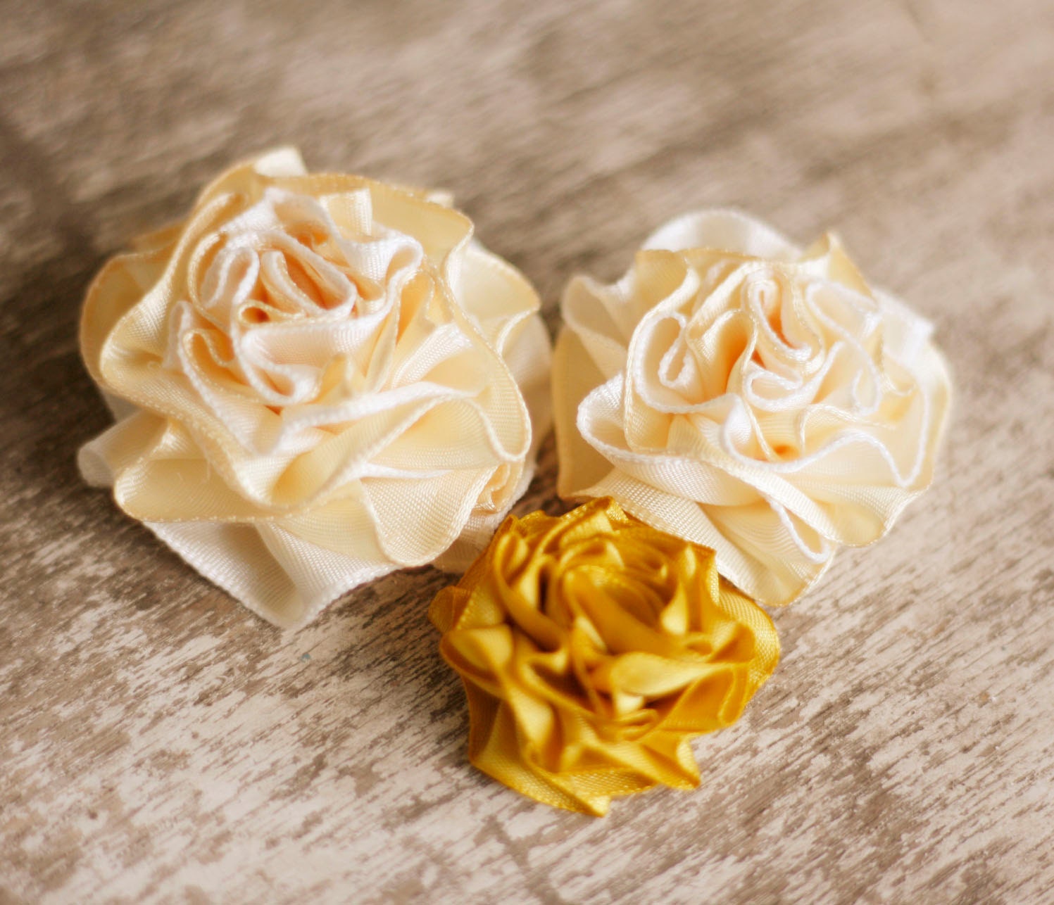 Fabric Flower Tutorial Pattern : Summer Amelie