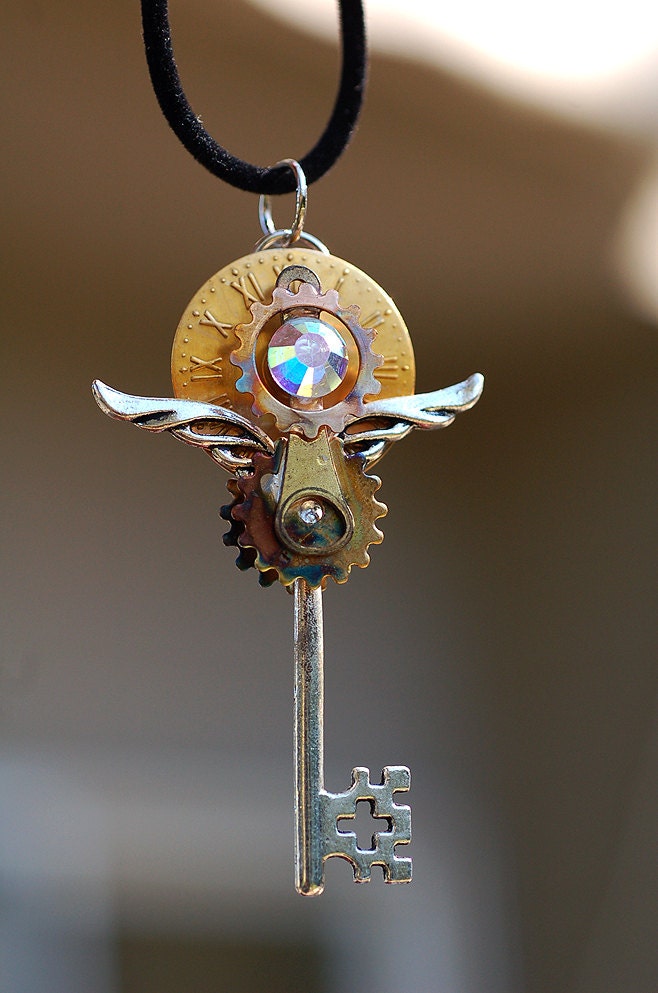 Hidden Identity Key Necklace