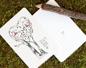 don't give up, japan // postcard // one pc