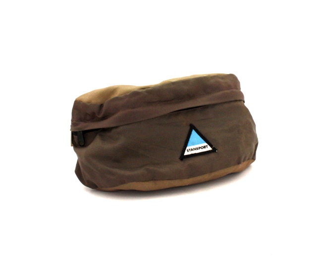 Vintage 1980's STANSPORT Fanny Pack Hip Bag Camping Gear