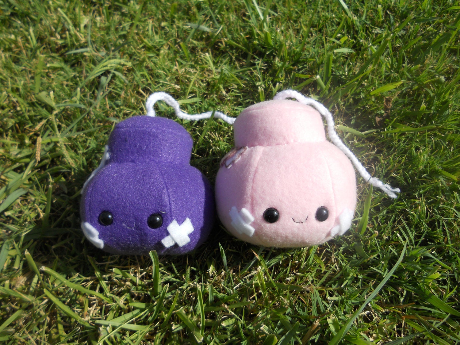 Bomb Plushie of Your Choice: Black, Love, Poison, or Cherry