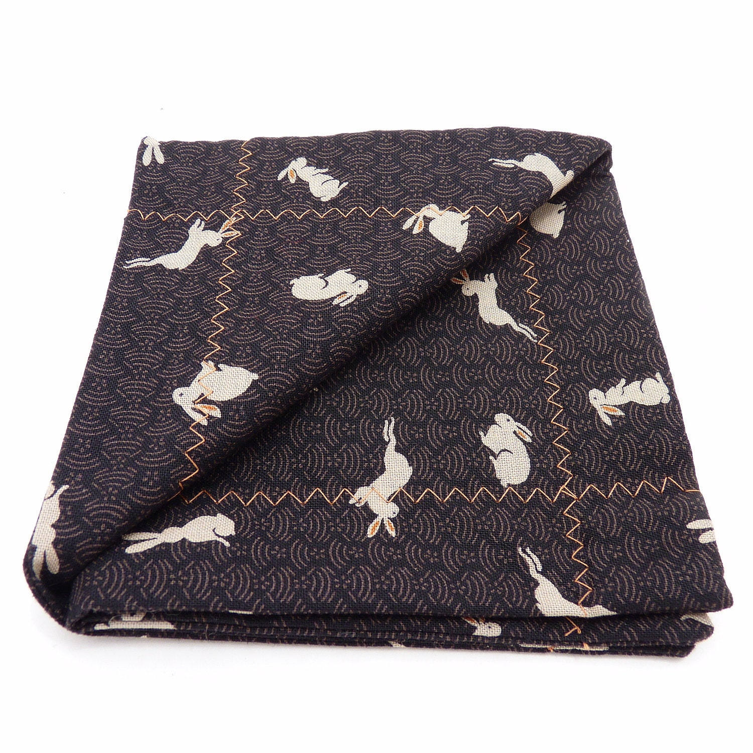 Rabbit Pocket Square Handkerchief