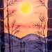Serenity  ACEO Kanji Serenity Giclee Limited Edition Print ACEO  by Karen J. Kolnes