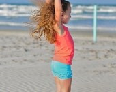 Childrens Clothing - Girls Ruffle Shorts