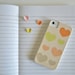Groovy Hearts iPhone 4/4s case iPhone 5 case Pattern orange yellow pink geometric redtilestudio