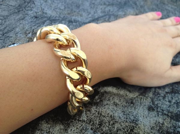 Freedom Chunky Chain Bracelet, Choose One Bracelet