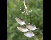 1800's Silver spoon-fish