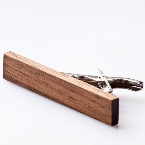 Walnut Wood Tie Bar
