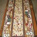 CoffeeTable Runner Quilted fabric from Wilmington Prints Cafe Americano Line